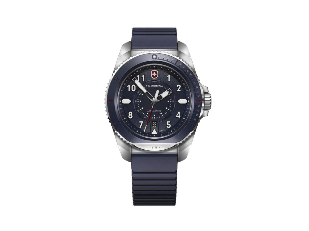 Montre à Quartz Victorinox Journey, Acier Inoxydable 316L, Bleu, 43 mm, V241975