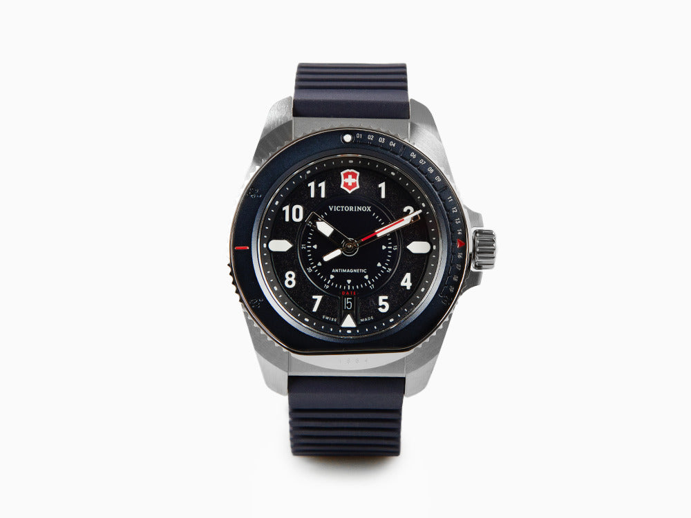 Montre à Quartz Victorinox Journey, Acier Inoxydable 316L, Bleu, 43 mm, V241975
