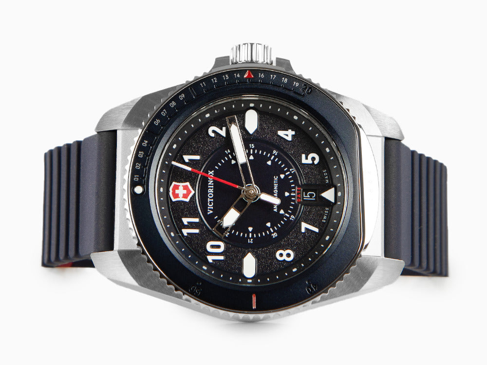 Montre à Quartz Victorinox Journey, Acier Inoxydable 316L, Bleu, 43 mm, V241975