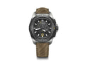 Montre à Quartz Victorinox I.N.O.X. Chrono, Titane, Noir, 43 mm, V241988.1