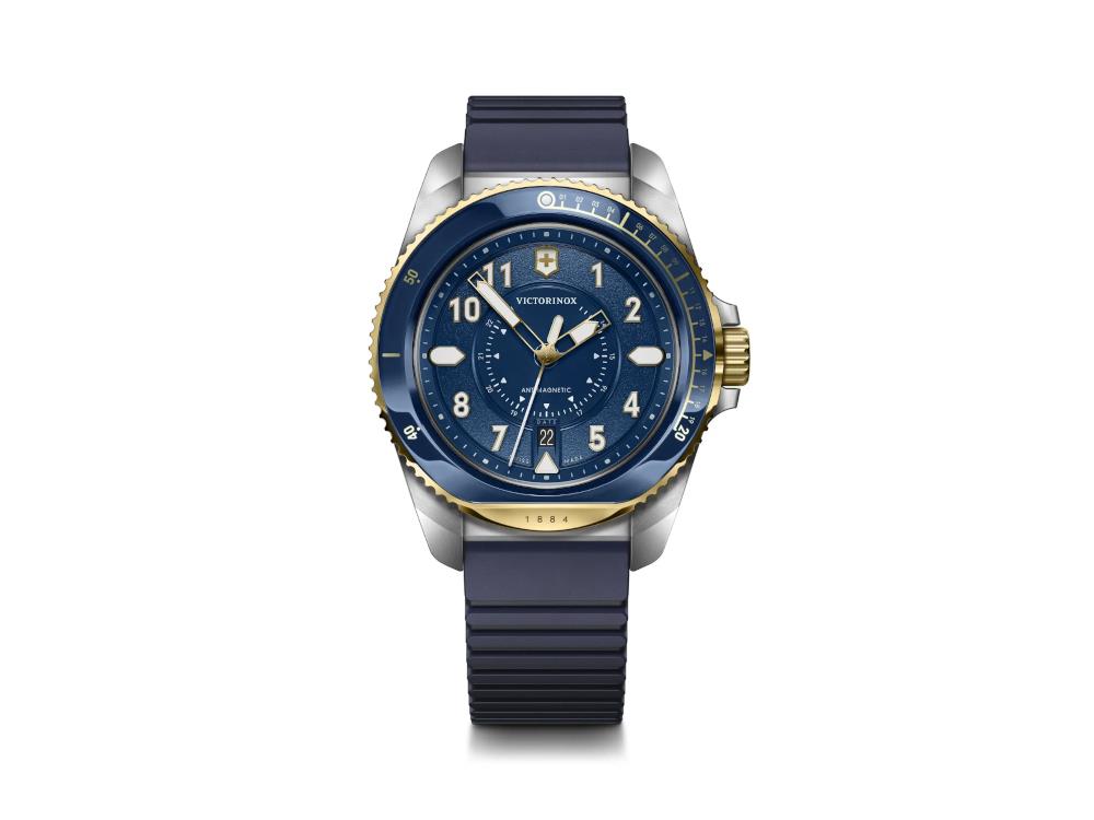 Montre à Quartz Victorinox Journey 1884, Bleu, 43 mm, PVD, V242013