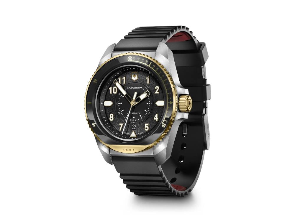Montre à Quartz Victorinox Journey 1884, Noir, 43 mm, PVD, V242014