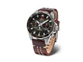 Montre à Quartz Vostok Europe Rocket N-1, Noir, 46mm, Chronographe, 6S21-225A618