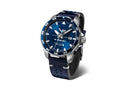 Montre Automatique Vostok Europe Rocket N-1, GMT, Bleu, 46 mm, NH34-225A712
