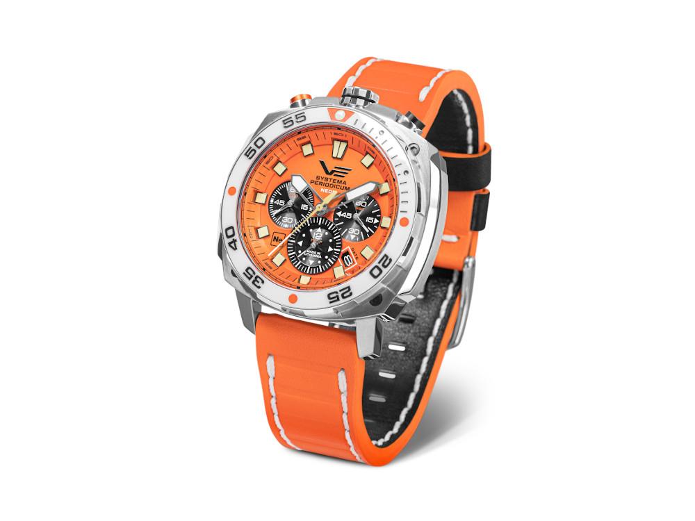 Montre à Quartz Vostok Europe Systema Periodicum Neon, LE, VK67-650A723-L-OR