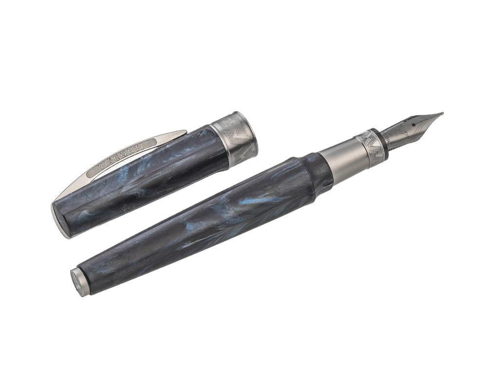 Stylo Plume Visconti Mirage Mythos Poseidon, Bleu, KP07-16-FP