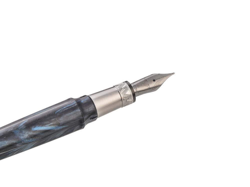 Stylo Plume Visconti Mirage Mythos Poseidon, Bleu, KP07-16-FP