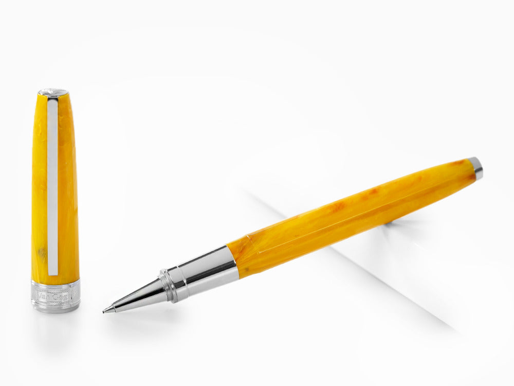 Roller Visconti Van Gogh Sunflowers, Résine Acrilique, Jaune KP12-05-RB