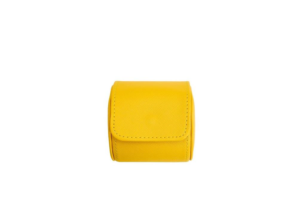 Étui WOLF Tutti Frutti, 1 Montre, Jaune, Cuir Vegan, 680192