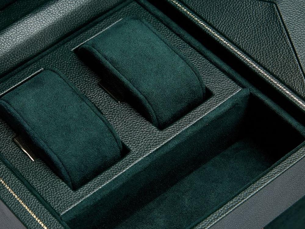 Remontoir WOLF British Racing 2 Montres, Vert, 792241