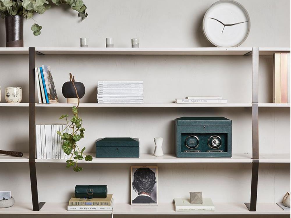 Remontoir WOLF British Racing 2 Montres, Vert, 792241