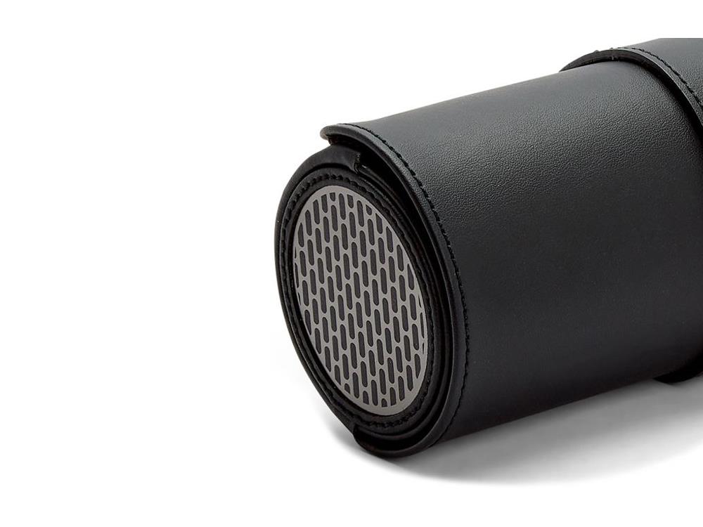 Étui WOLF Axis, 3 Montres, Noir, Cuir, 488403