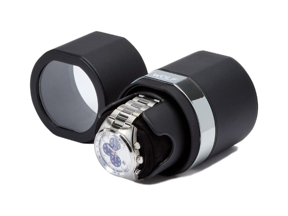 Remontoir WOLF The Rocket, 1 Montre, Noir, 543210