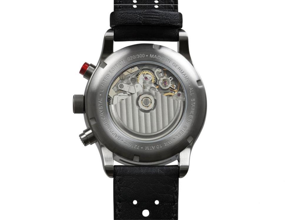 Montre Automatique Zeppelin Night Cruise Alain Rober, LE, Noir, 42 mm, 7216-2